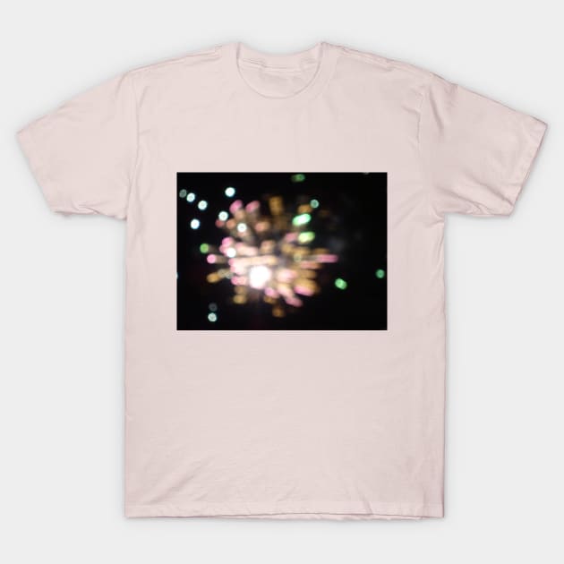 fireworks - 1 T-Shirt by walter festuccia